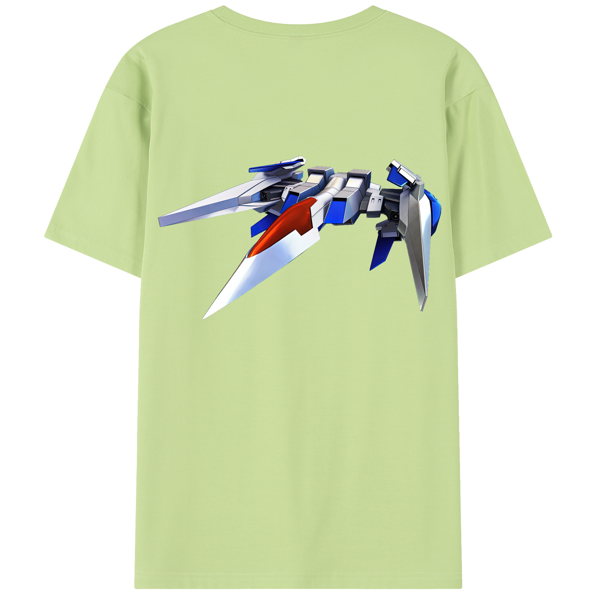 （画像用） 機動戦士ガンダム Mobile Suit Gundam 綿100％半袖Tシャツ（背面プリント）